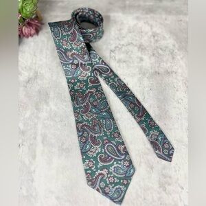 Christian Dior Paisley Print Tie